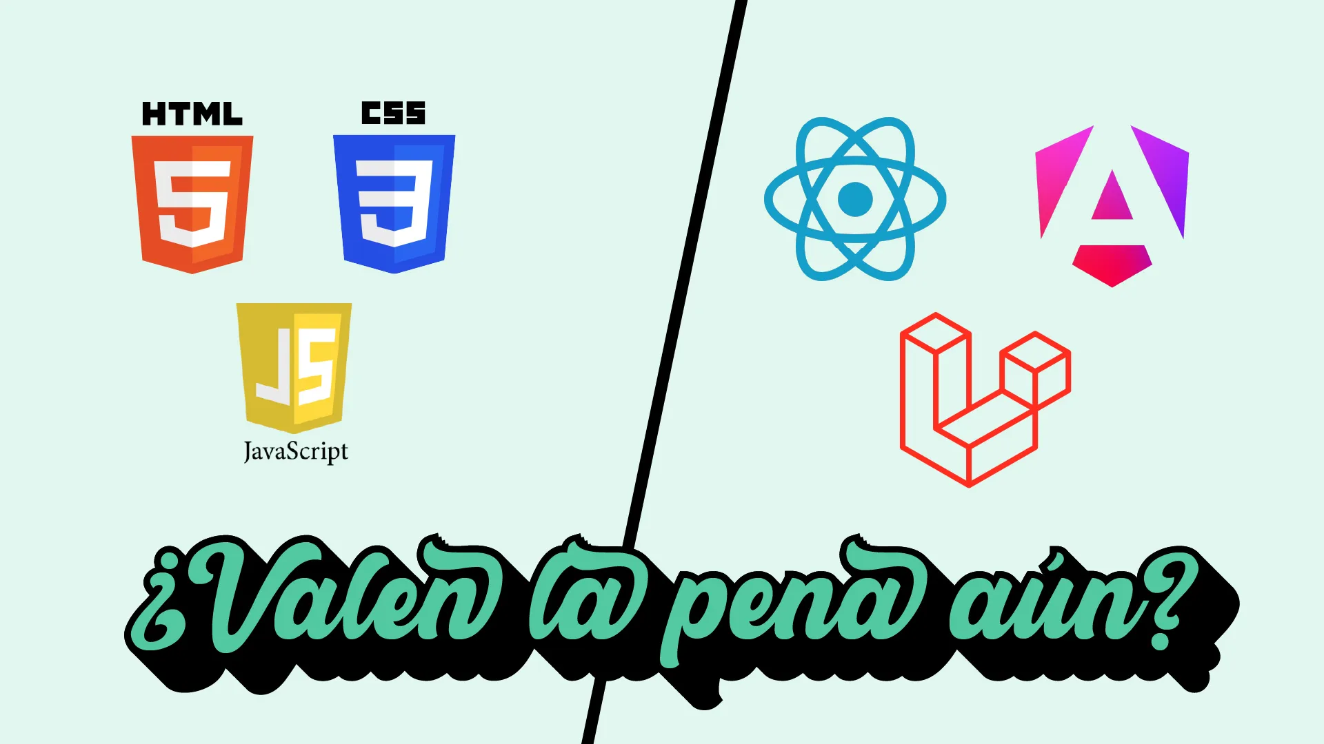 HTML CSS y JavaScript vanilla vs frameworks modernos