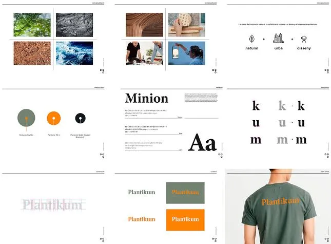 Ejemplo de diseño de identidad de marca y branding profesional